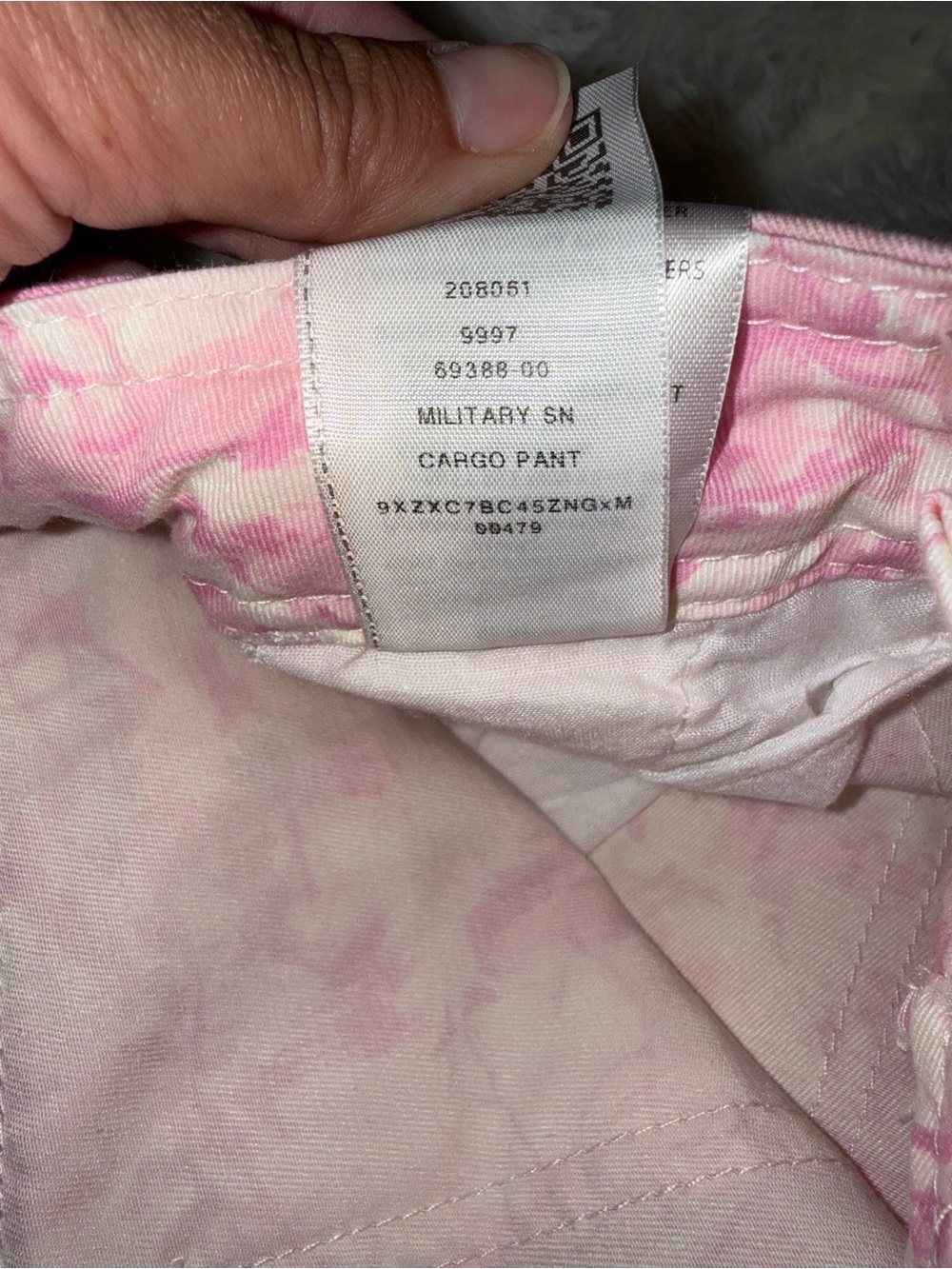 True Religion Pink and Cream Camo Jeans - Picture 8 of 9